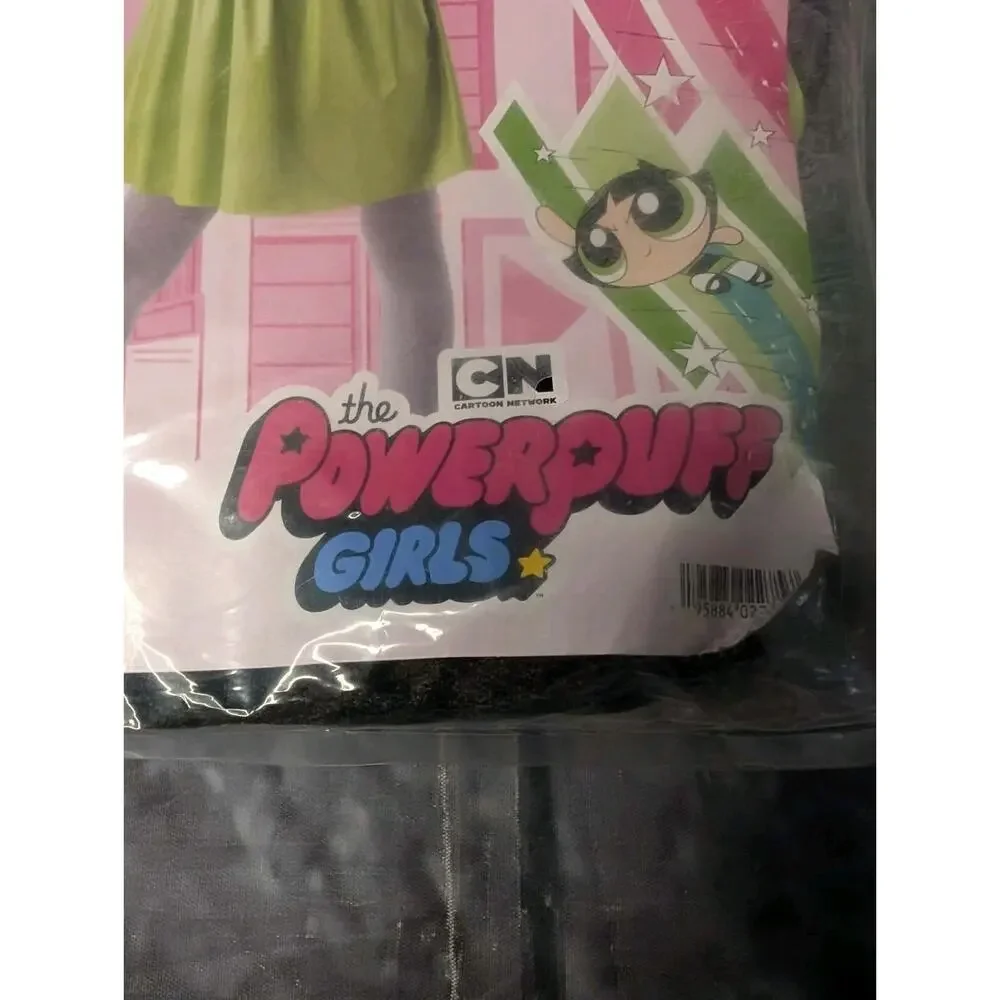 NEW! The Powerpuff Girls Buttercup Girls Halloween Costume S 6/6X - Picture 4 of 12